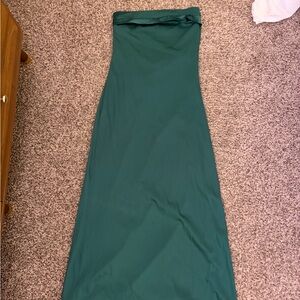 Amazon Teal Maxi Dress